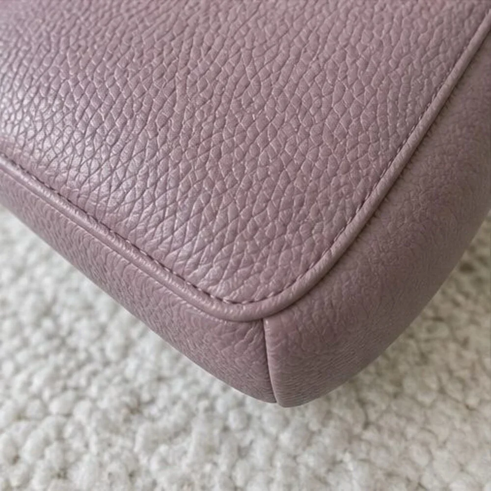 Camel Pebbled Crossbody Bag